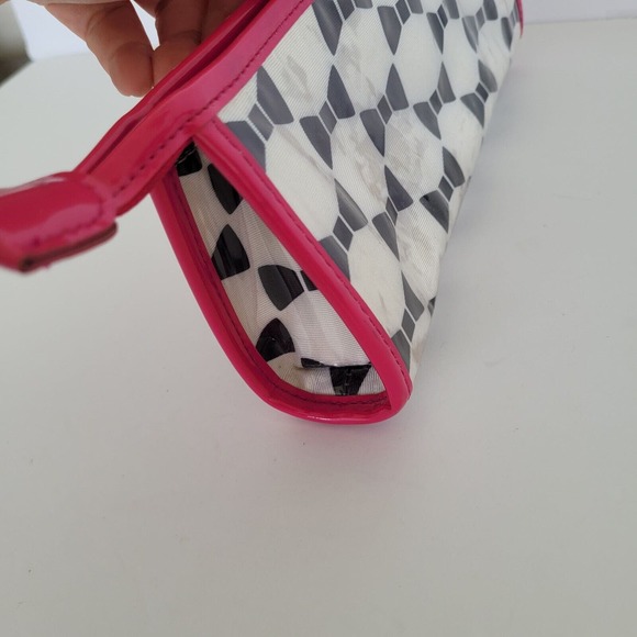 Kate Spade New York Heddy Whitehall Court Bow Toiletry Cosmetic Pencil Bag Case - Picture 10 of 12